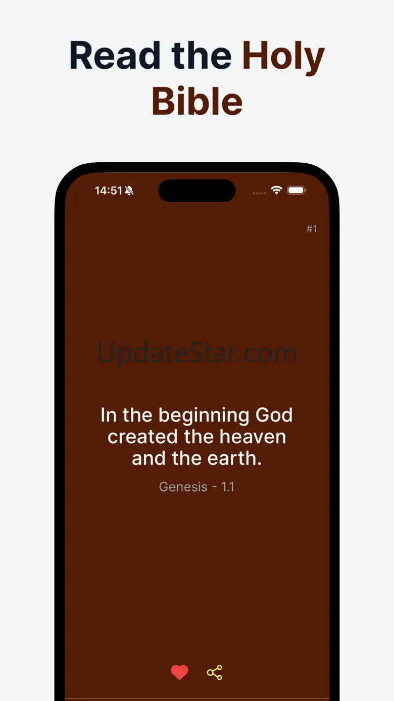 Bible Daily: Verse & Devotion 1.1.1