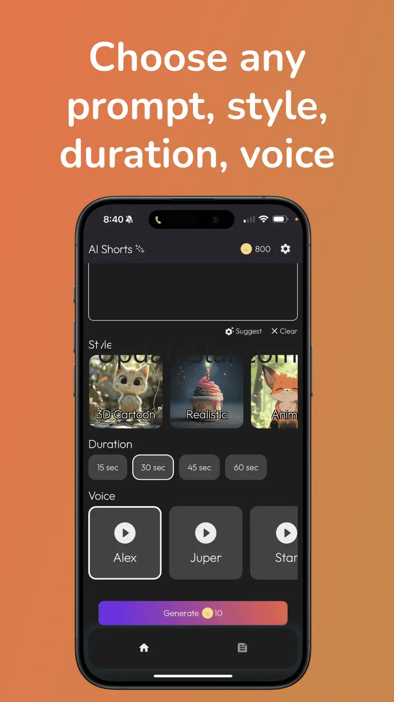ShortsGPT: AI Reels and Shorts 1.8