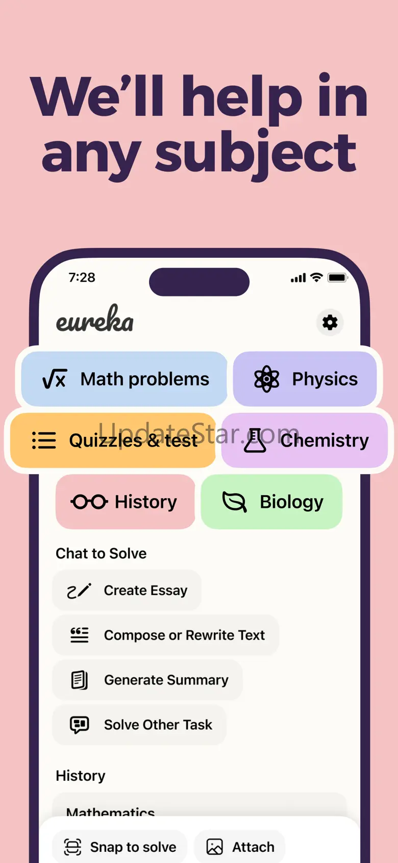 Eureka: Fast Math Solver 1.1.0