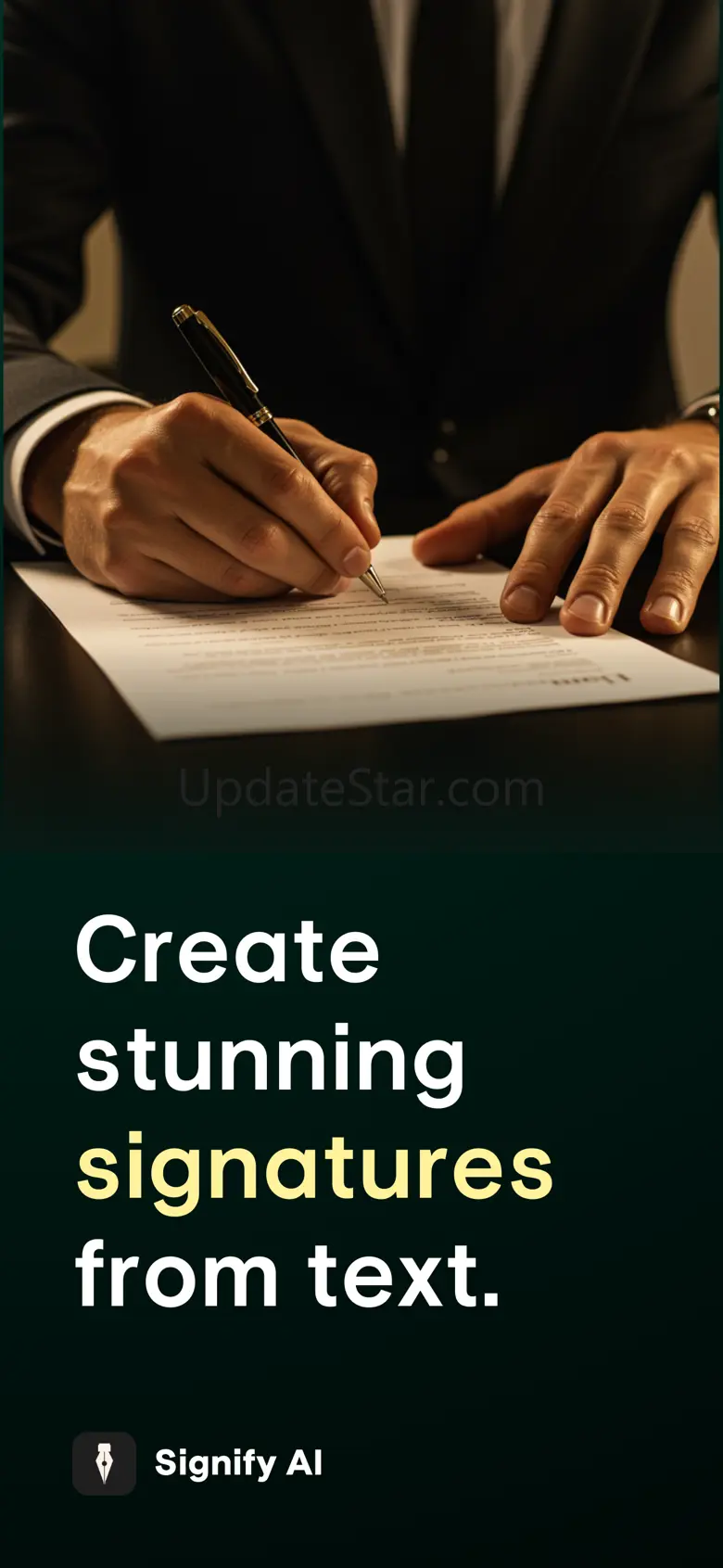 AI Signature Generator Signify 1.5.0