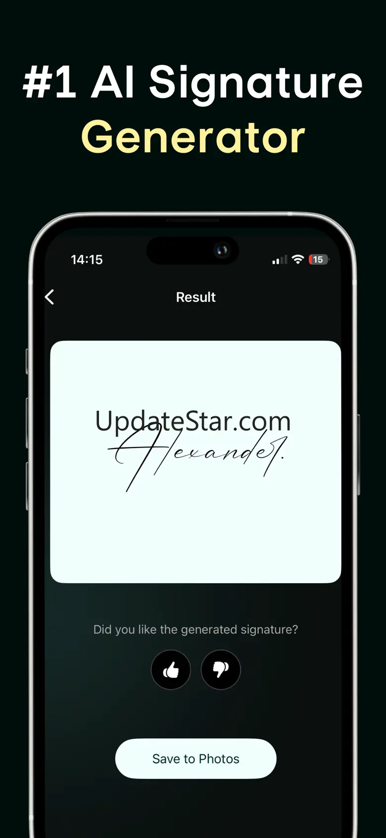 AI Signature Generator Signify 1.5.0