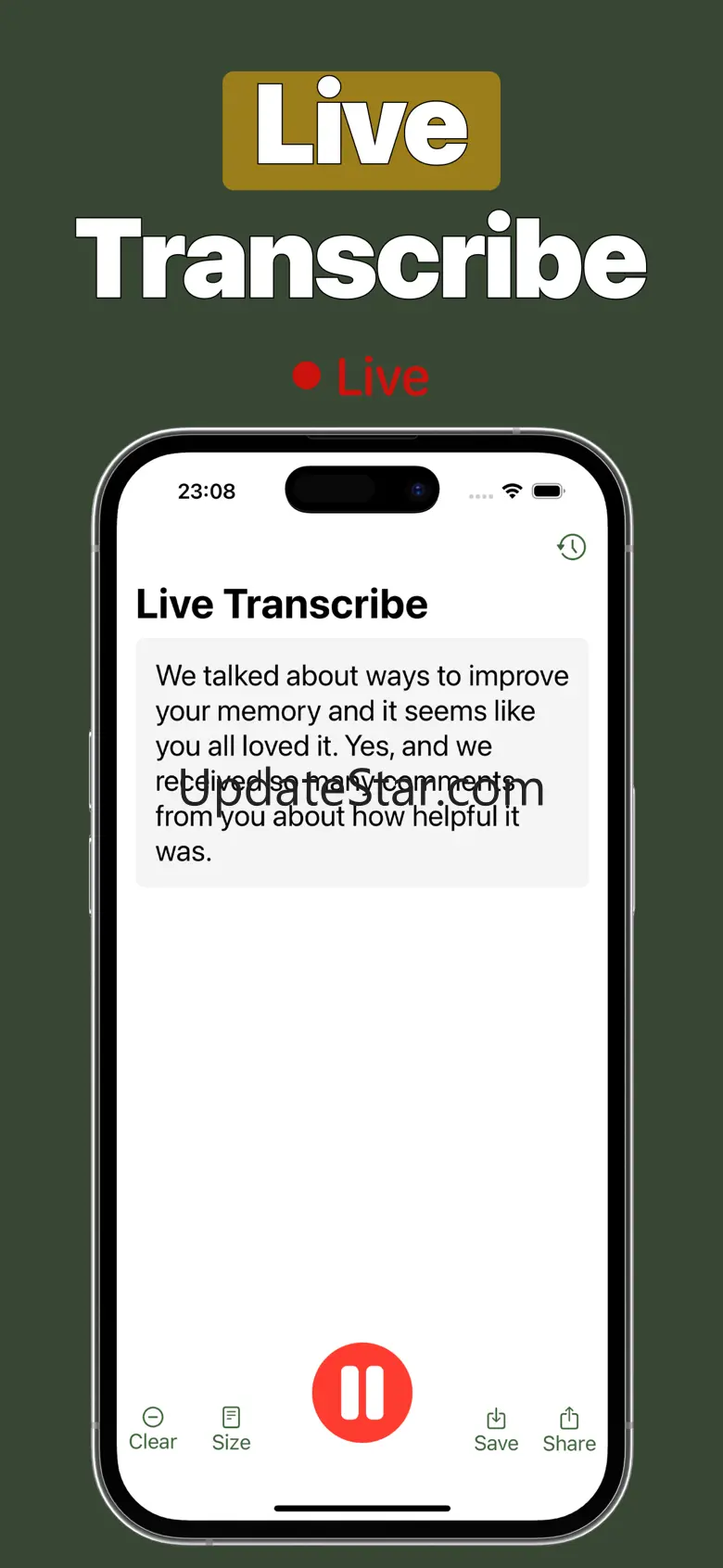 Live Transcribe Speech tо Text 1.1