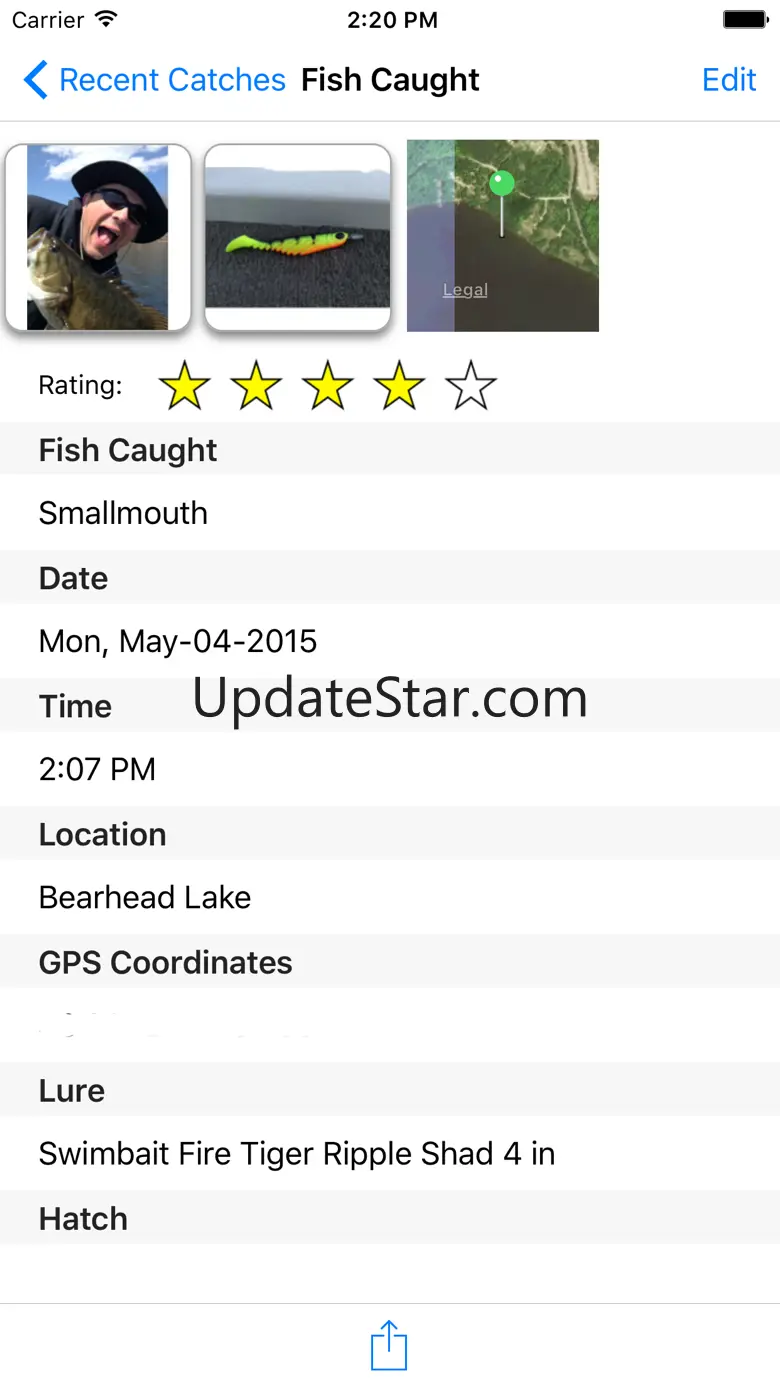 FishTales - A Fishing Log Book and Journal 1.4.96
