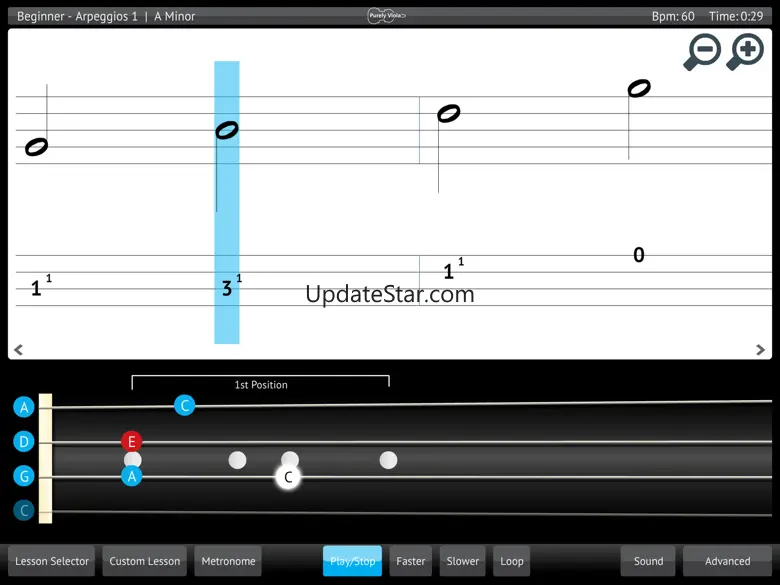 Learn & Practice Viola Music Lessons Exercises 3.6.8