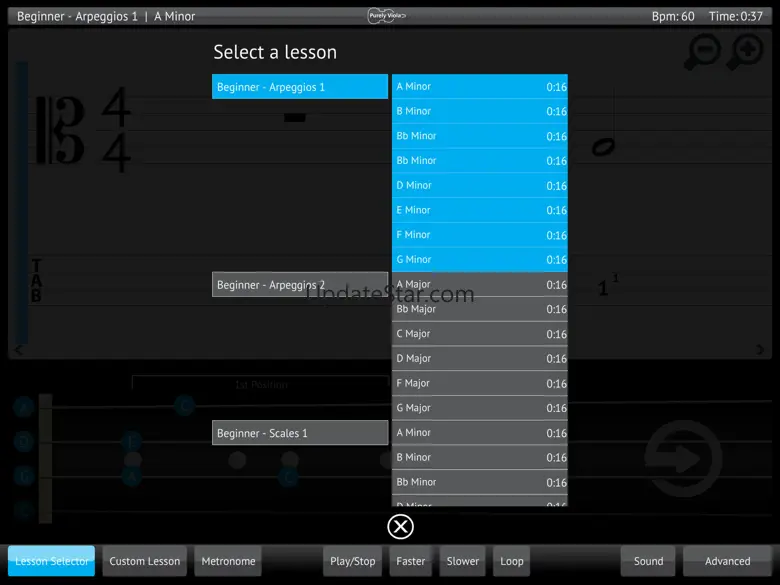 Learn & Practice Viola Music Lessons Exercises 3.6.8
