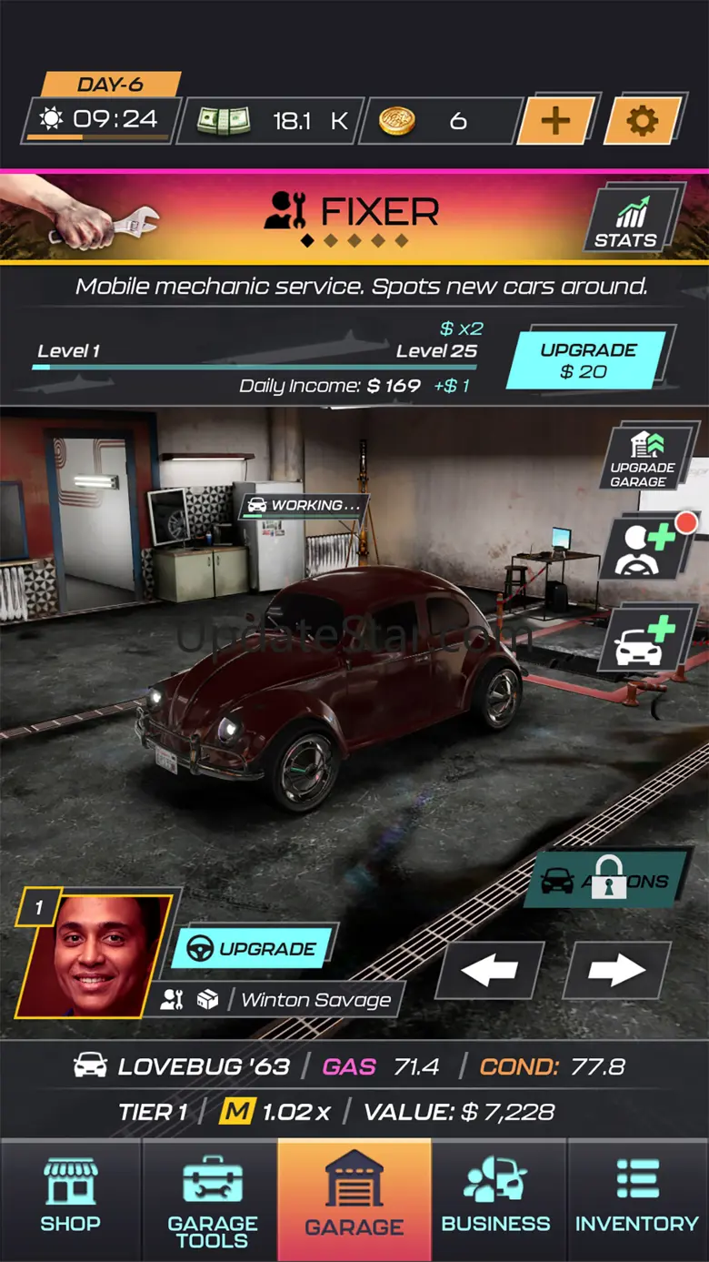 Fixer: Car Mechanic's Journey 2.0.19