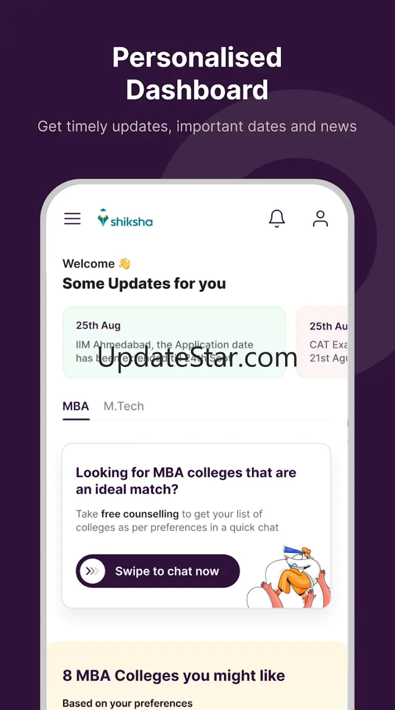 Shiksha Colleges, Exams & More 5.4.3