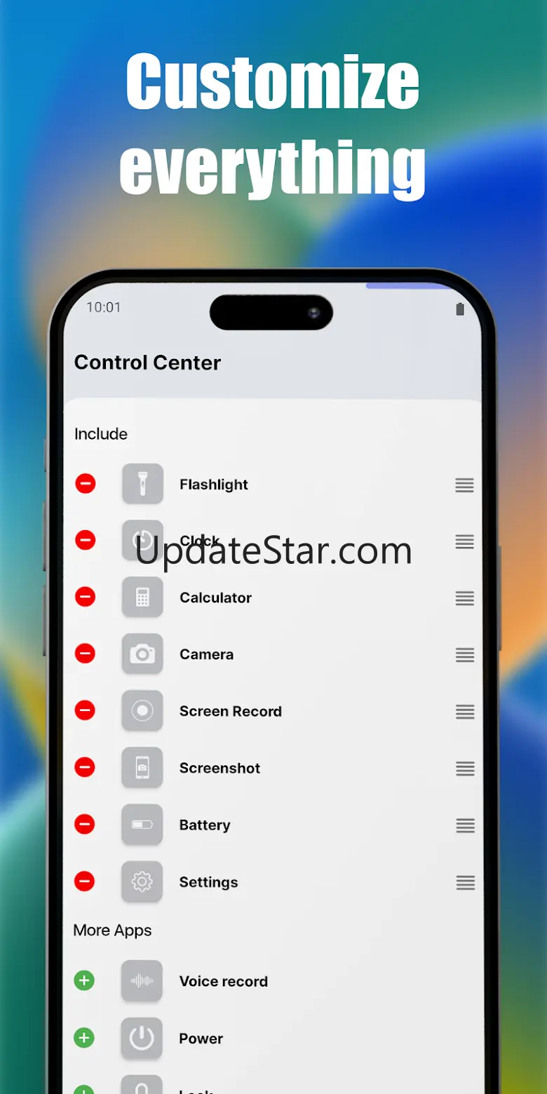 Control Center: Quick Panel 1.2.28