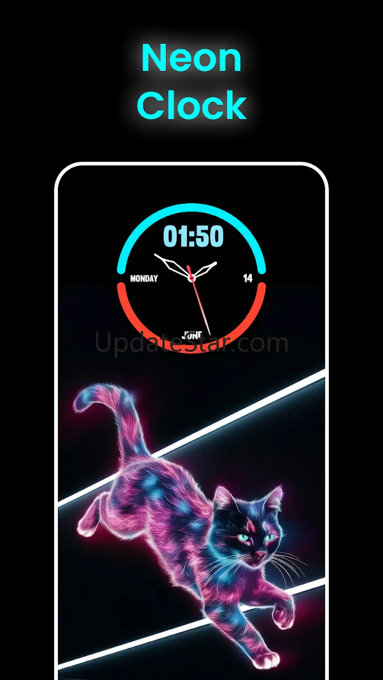 Stylish - Clock Live Wallpaper 1.32