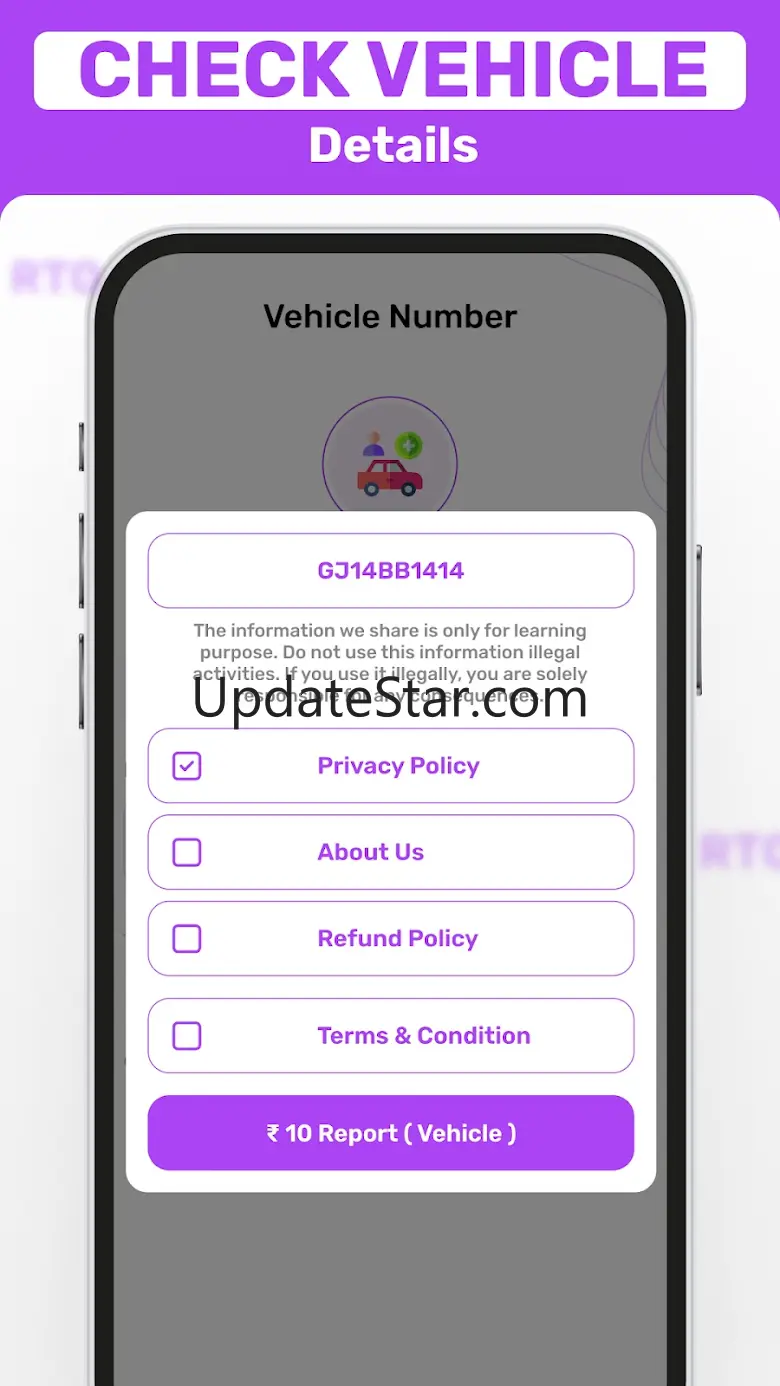 RTO Mitra - Vehicle Info App