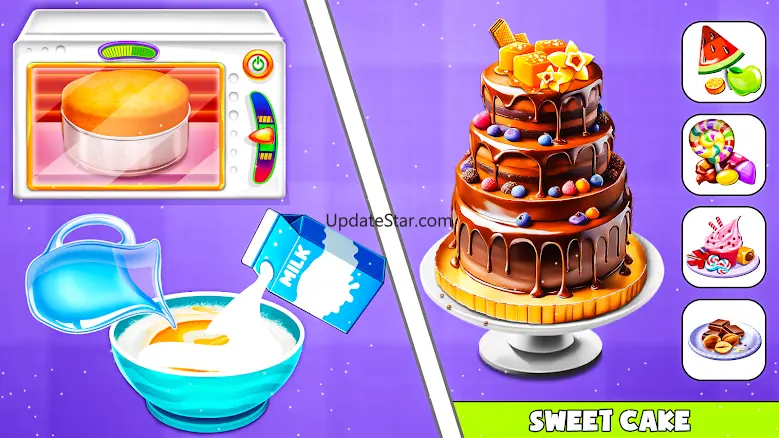 Kitchen Set Food Cooking Chef 2.8