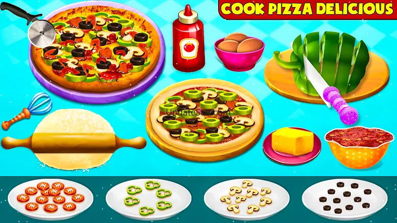 Kitchen Set Food Cooking Chef 2.8
