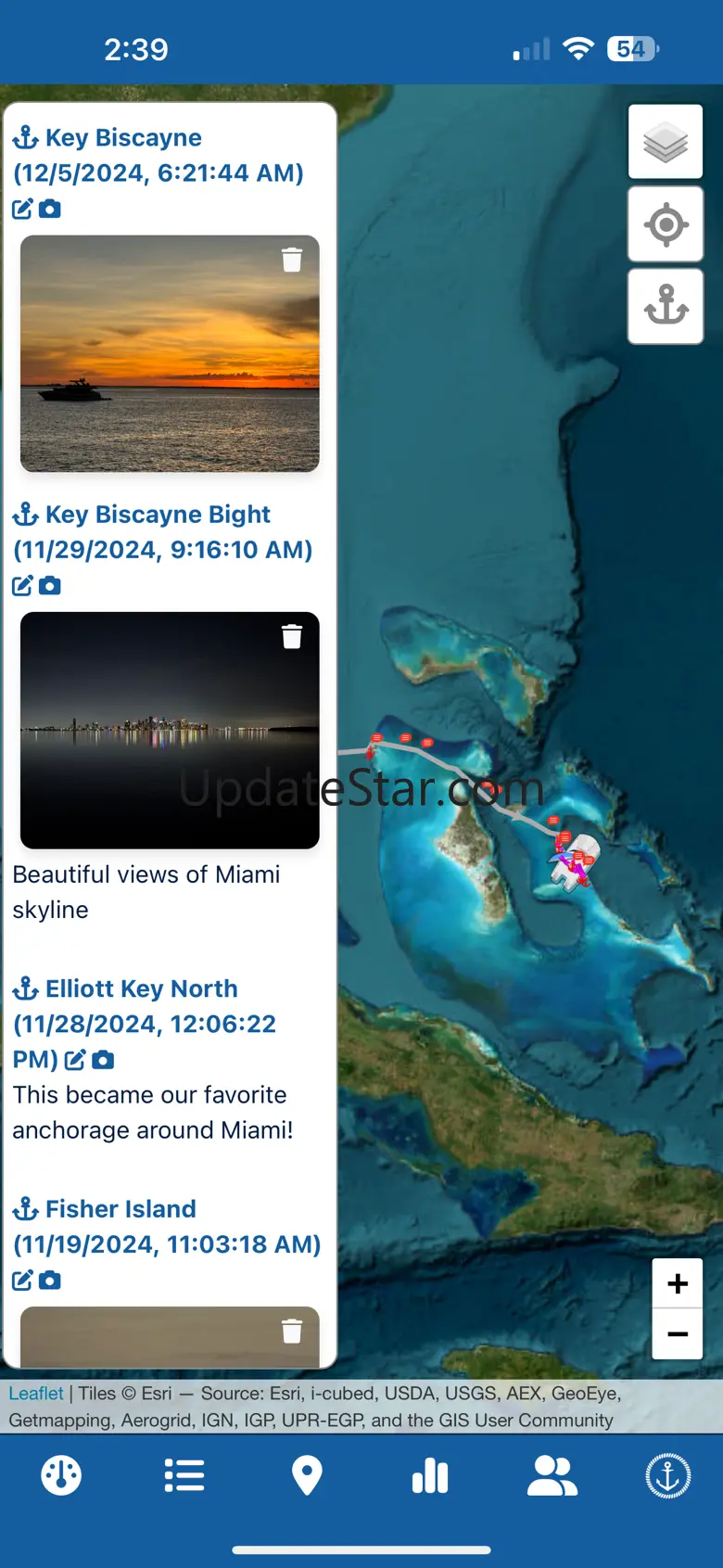 Saillogger App 1.0