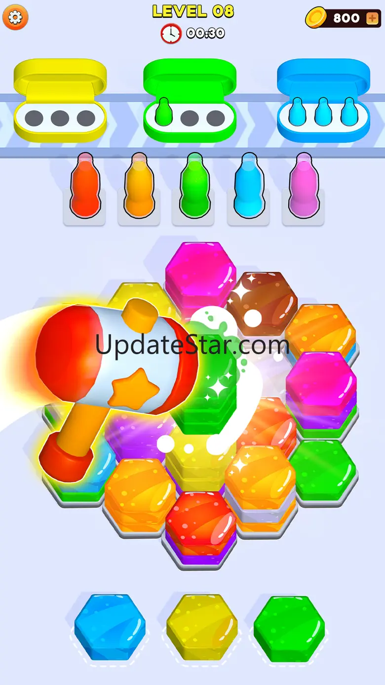 Hexa Jelly - ASMR Merge Master 2.0