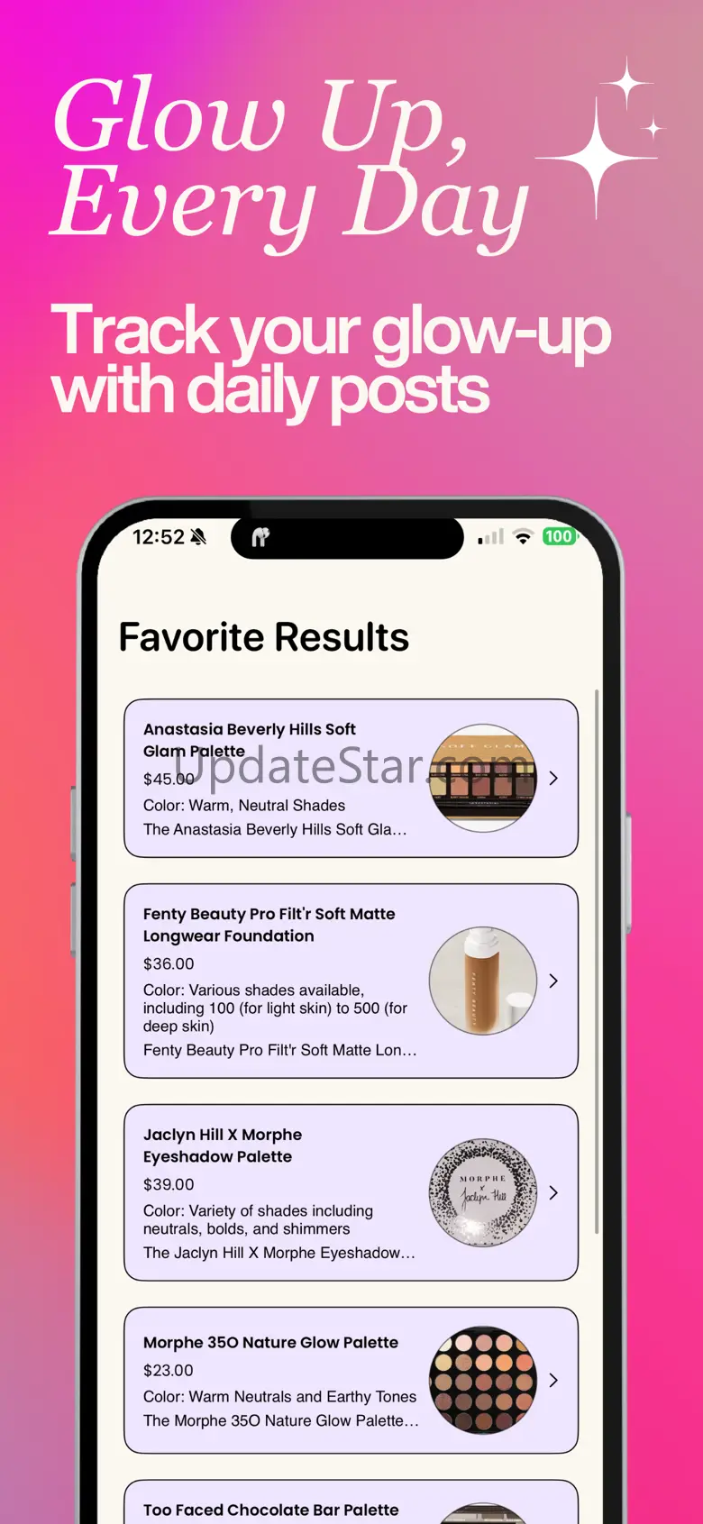 GlamX - Your Glow Up Guide 1.0.3