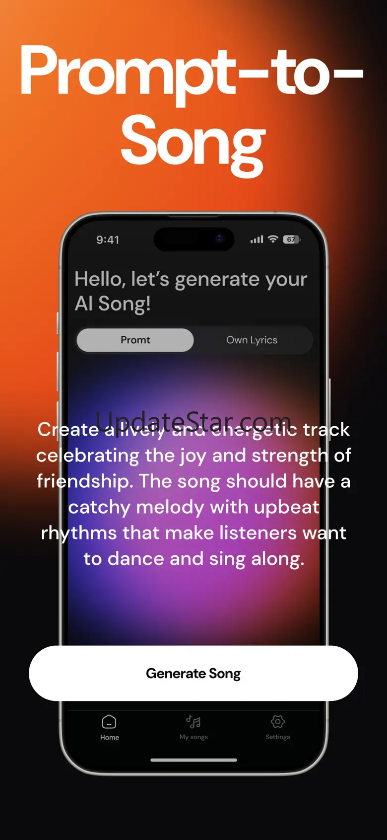 AI Song Generator & Make Lyric 1.0