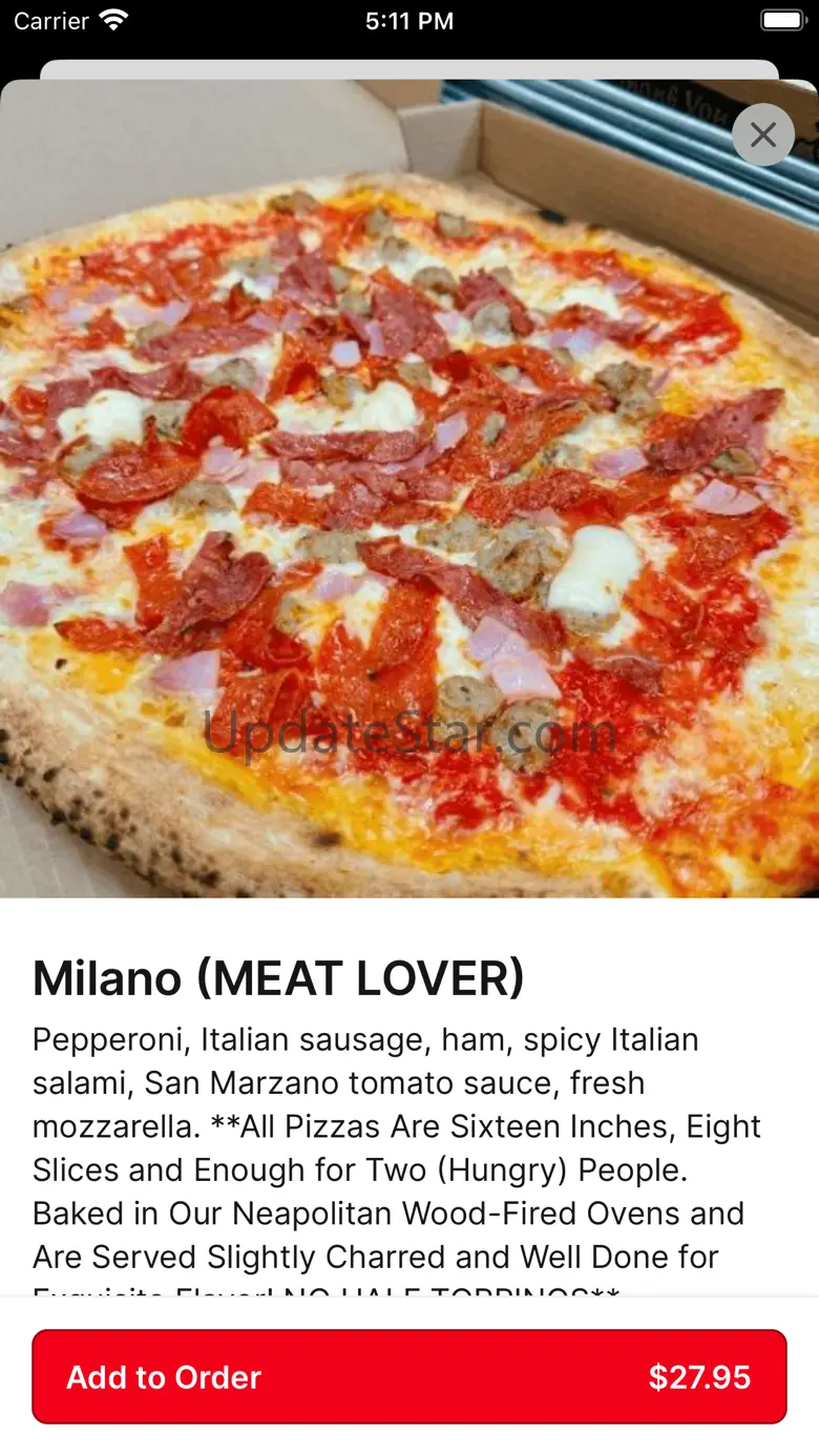 Alino Pizzeria To Go 35.0.12