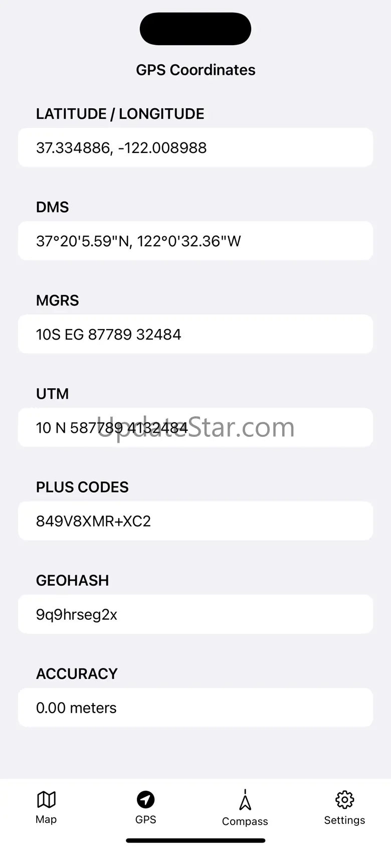 GPS Coordinates Locator Map 2.8.28
