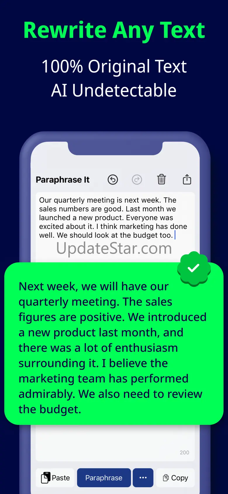 Paraphrase AI Tool 1.0.6