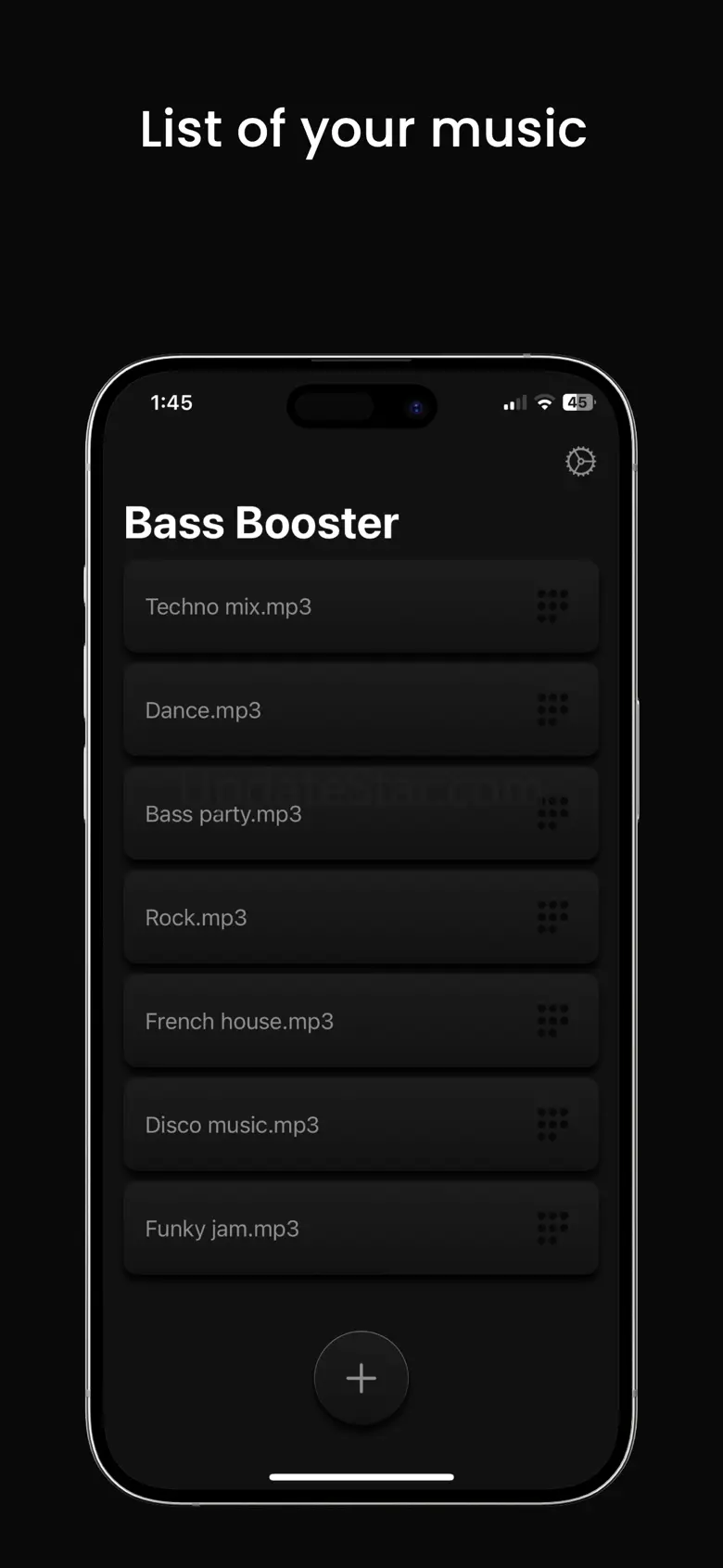 Bass Booster:  Equalizer EQ 1.5.1