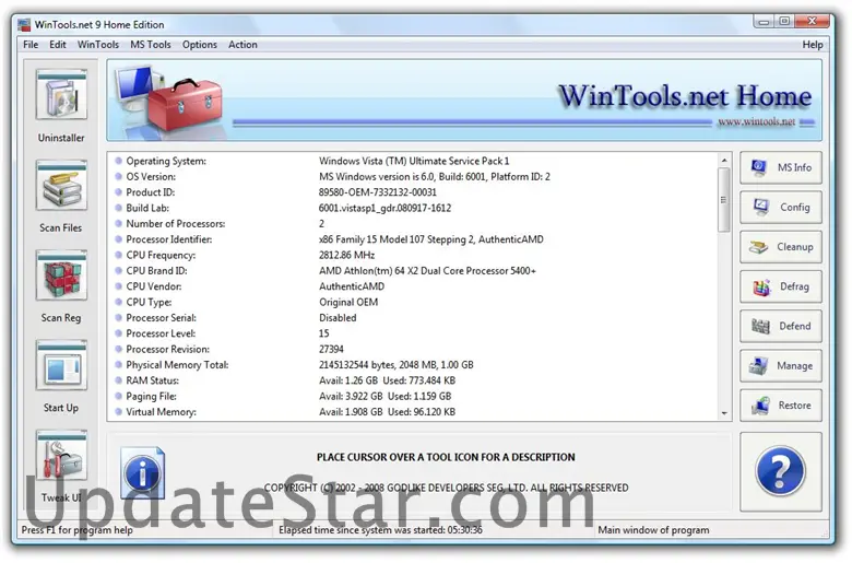 WinTools.net Home Edition 16.3