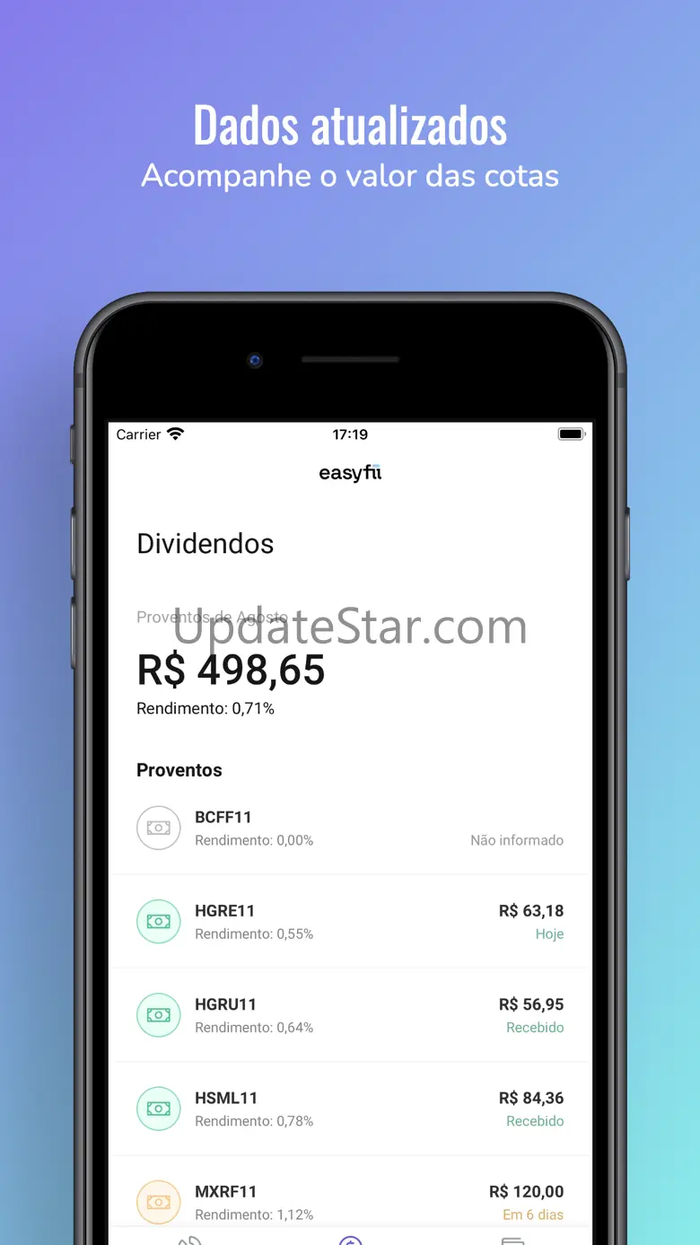 Fundos Imobiliários | Easy FII 1.4.1