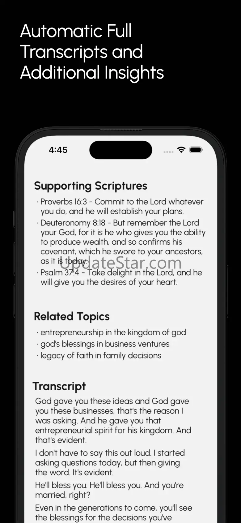 Gleam: Prophetic Words 1.6