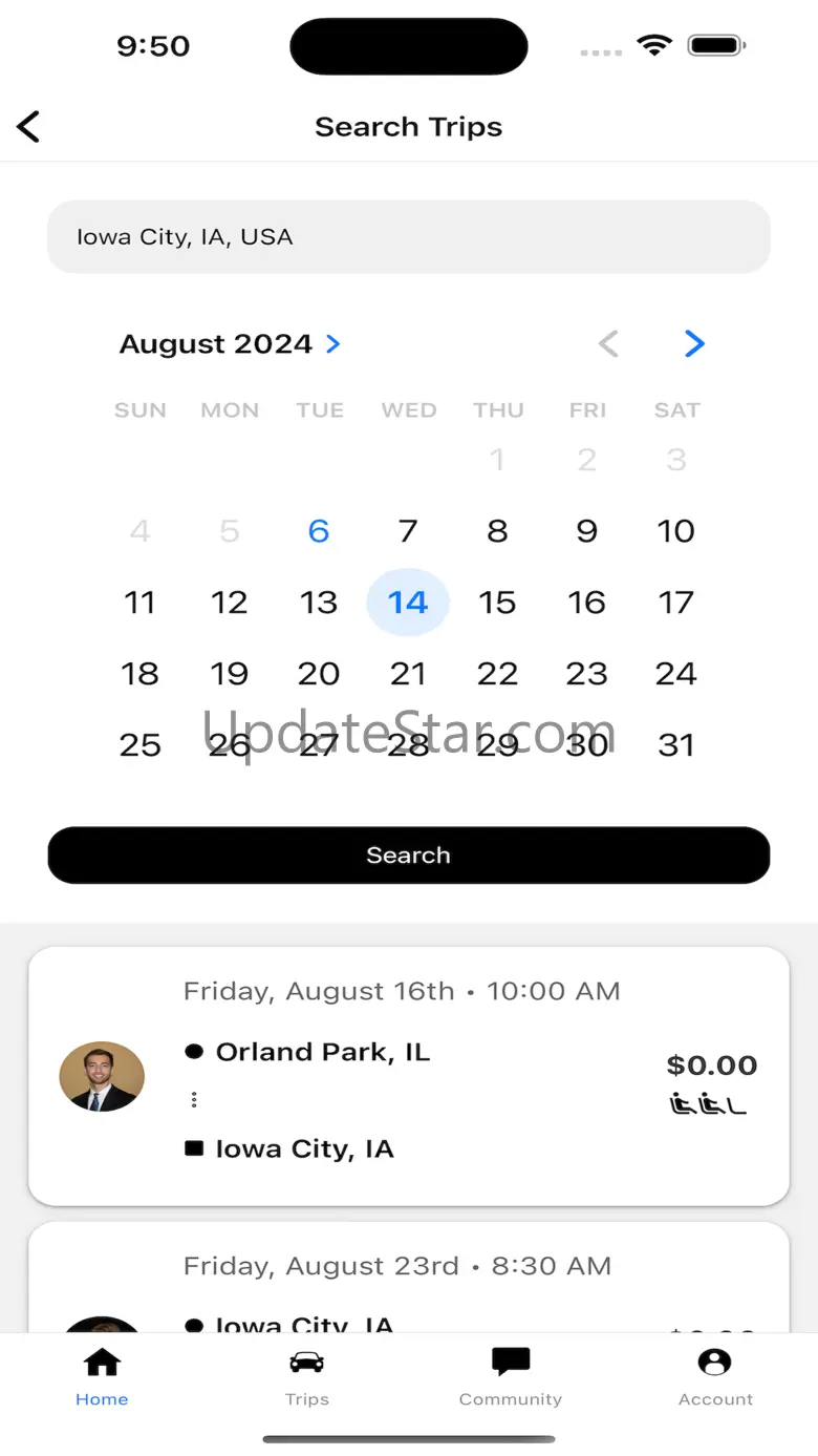 Volta - College Rideshare 1.0