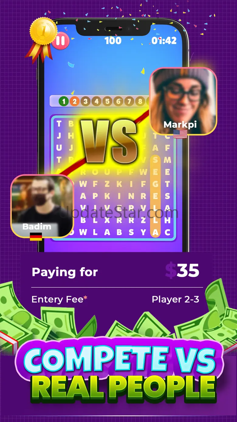 Word Search Real Money Prizes 1.0