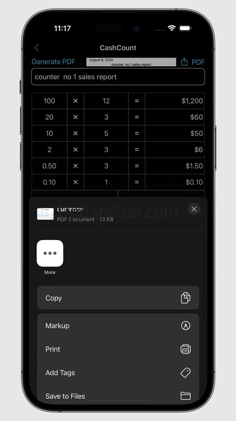 Cash Count : Currency Counter 1.2