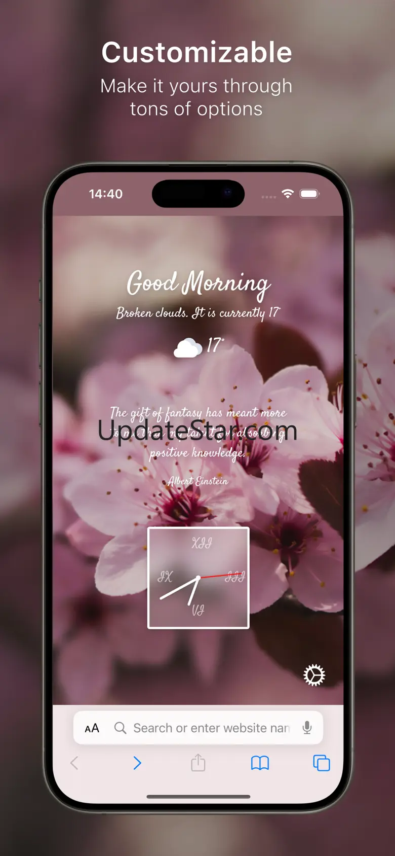 Bonjourr Startpage 20.4.2
