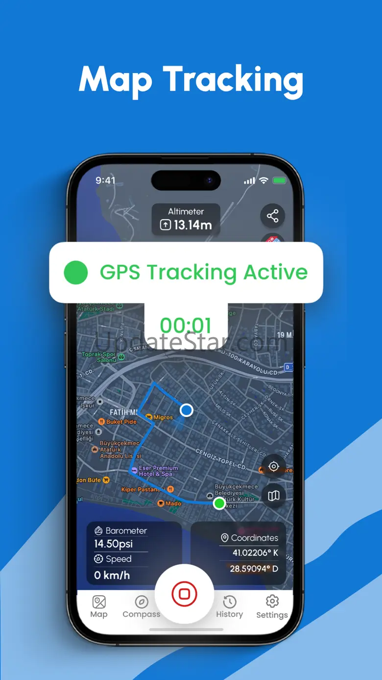 Altimeter Ultra: GPS & Compass 1.4