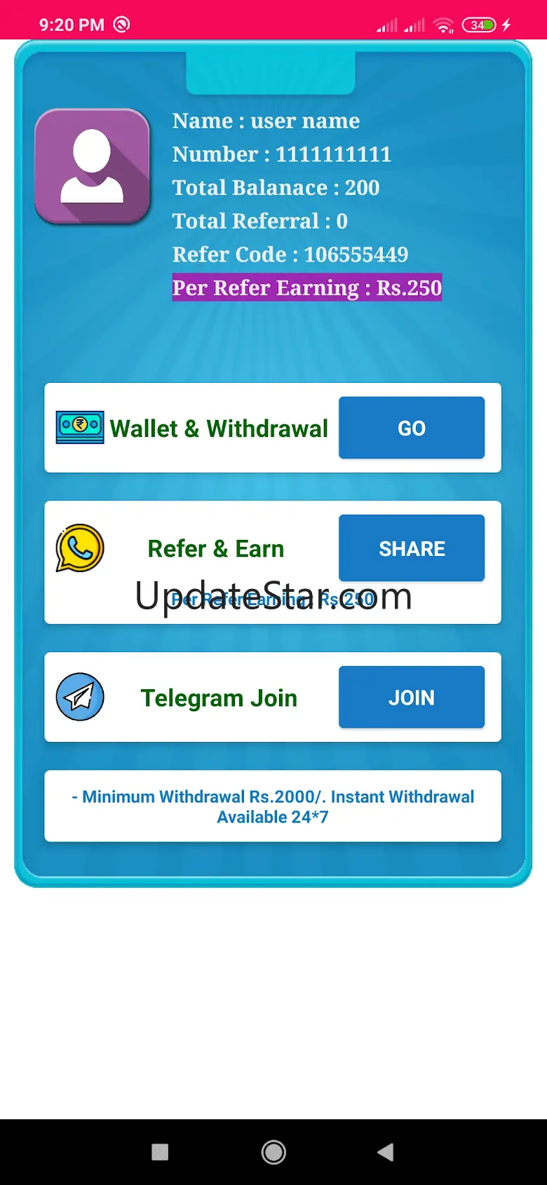 Refer Earn 2.5