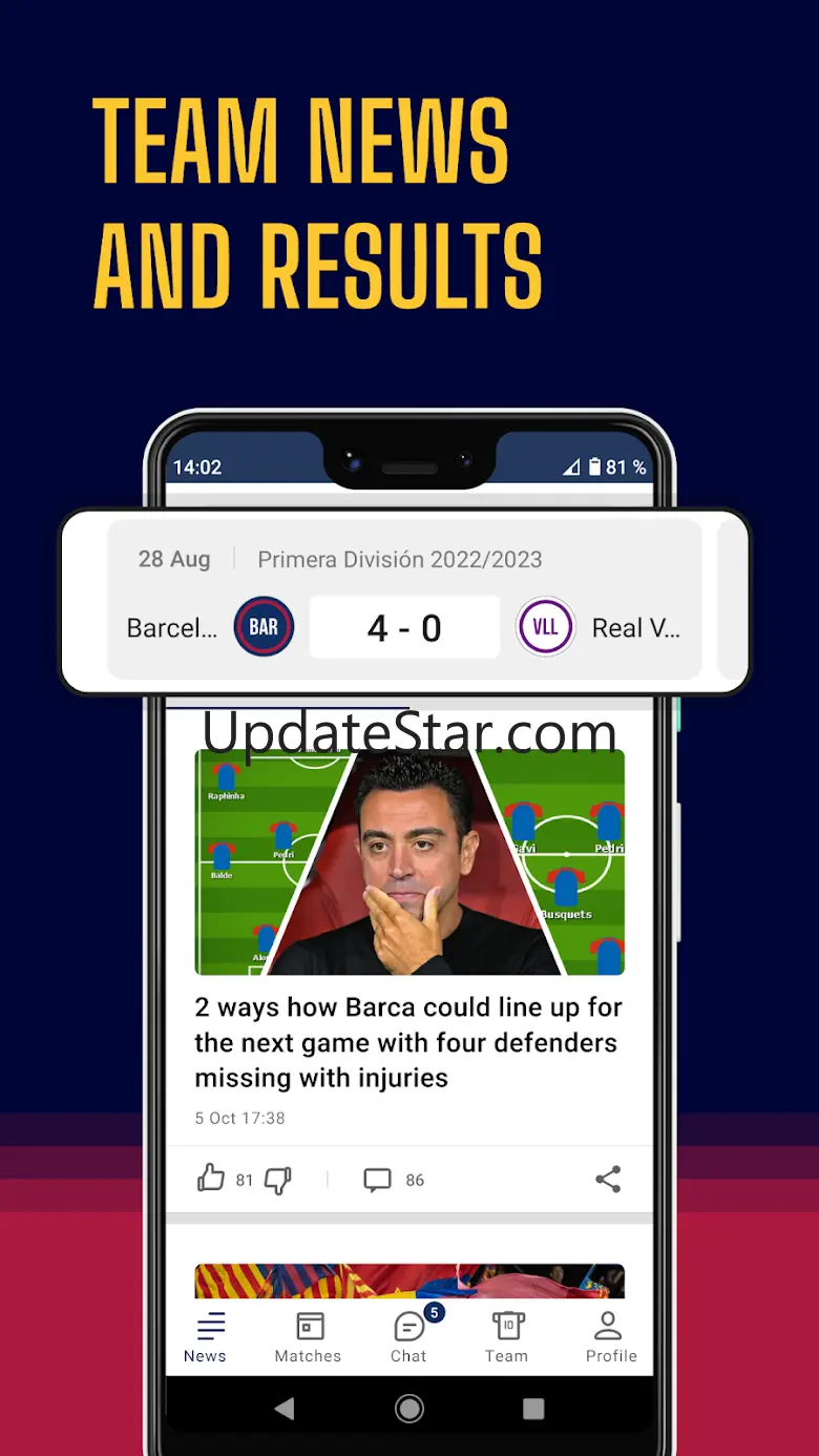 Barcelona Live - Soccer App 7.5.2
