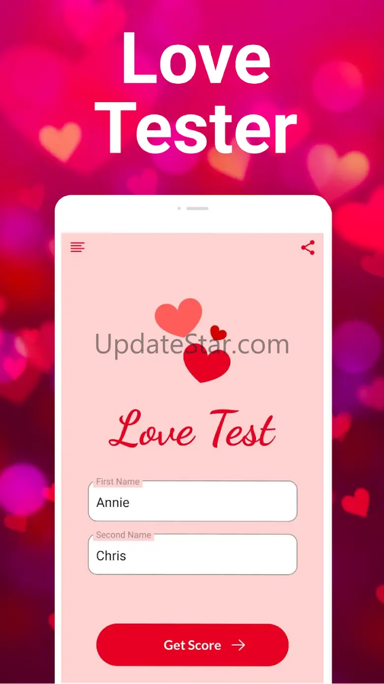 Love tester: Love Score Test 4.0