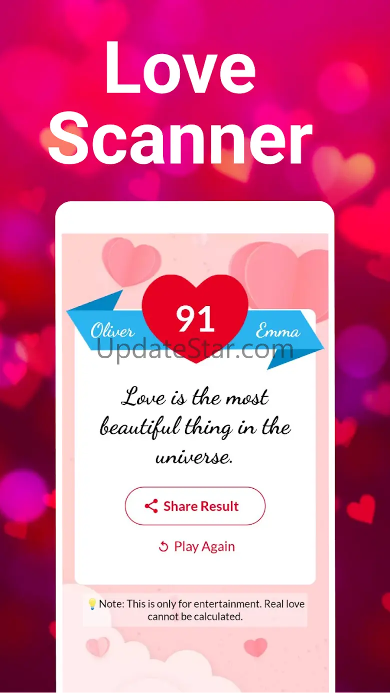 Love tester: Love Score Test 4.0