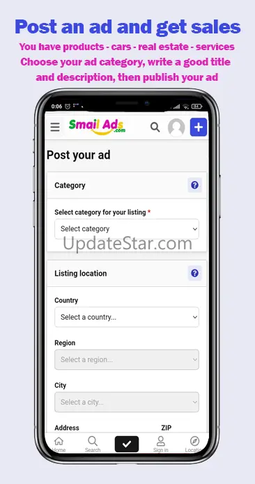 SmailAds Classifieds in Russia 1.2.3