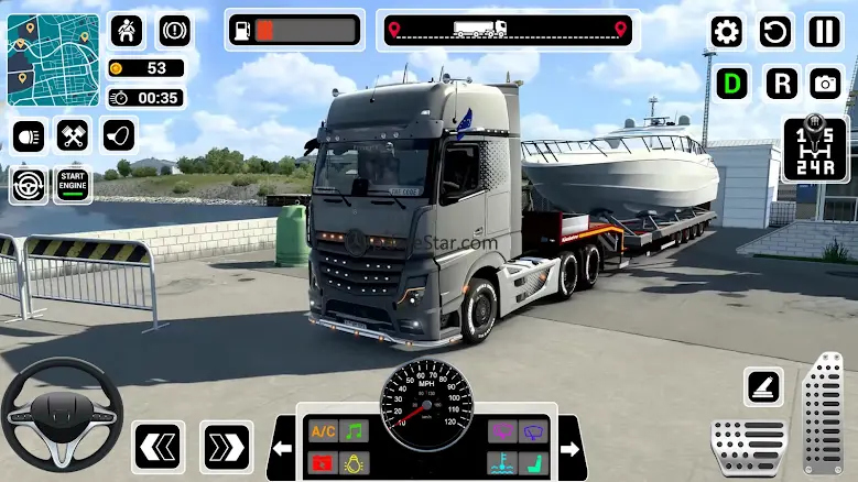 American Cargo Truck Game 2024 1.0