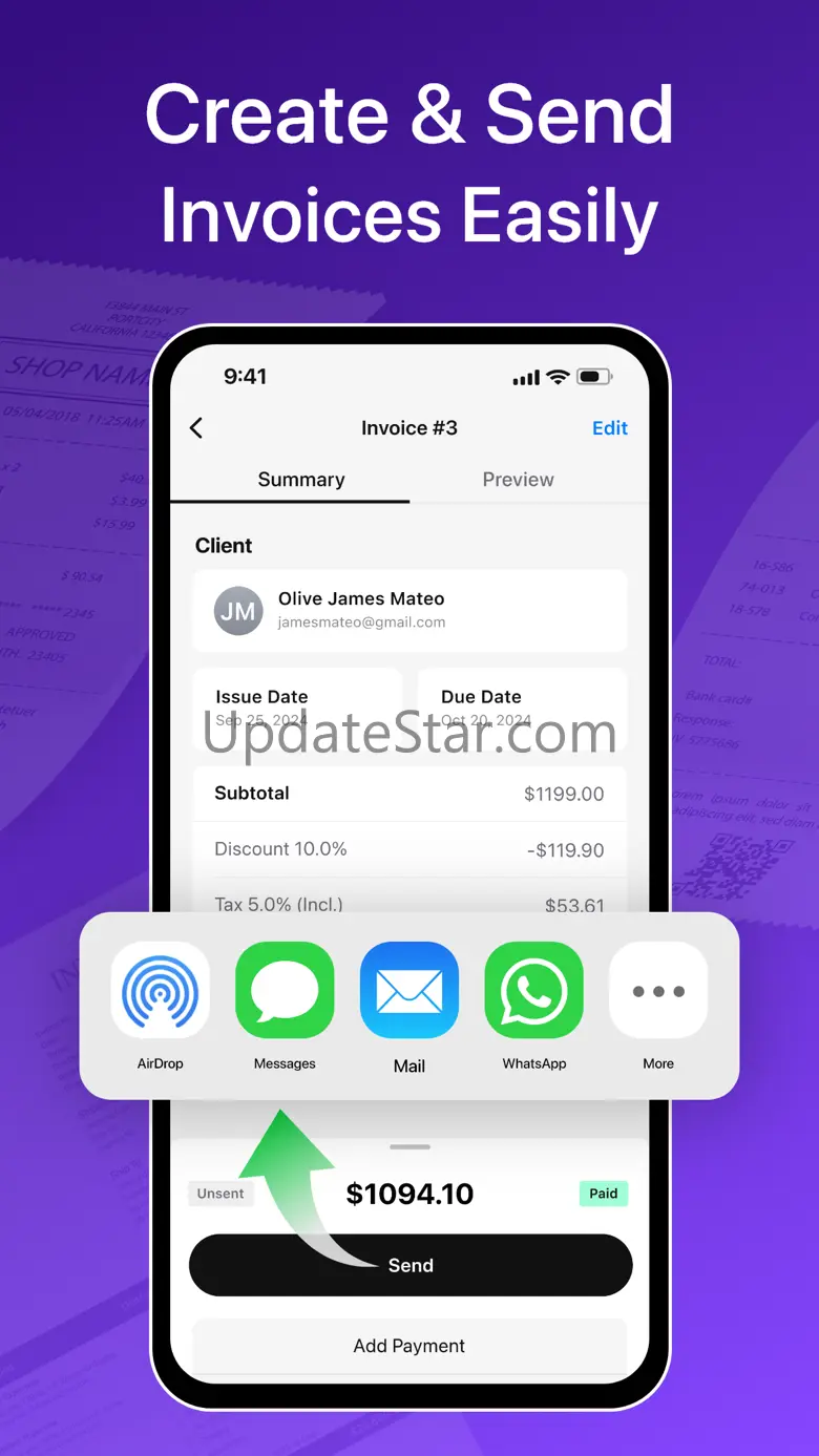 Invoice Maker - Receipt App 1.0.2