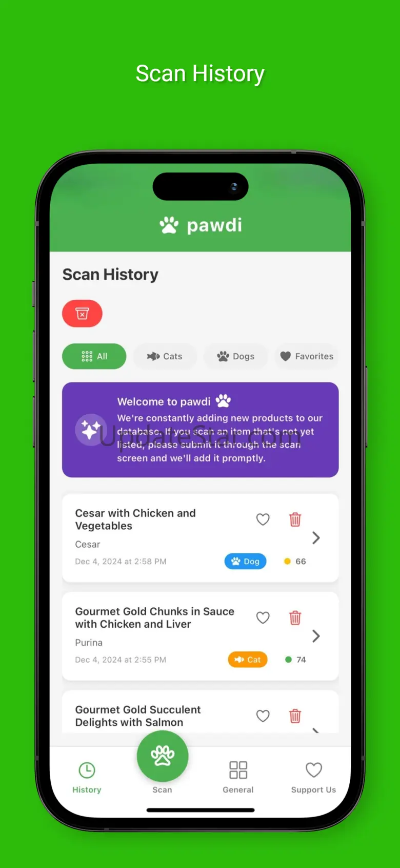 Pawdi - Pet Food Scanner 1.2.1