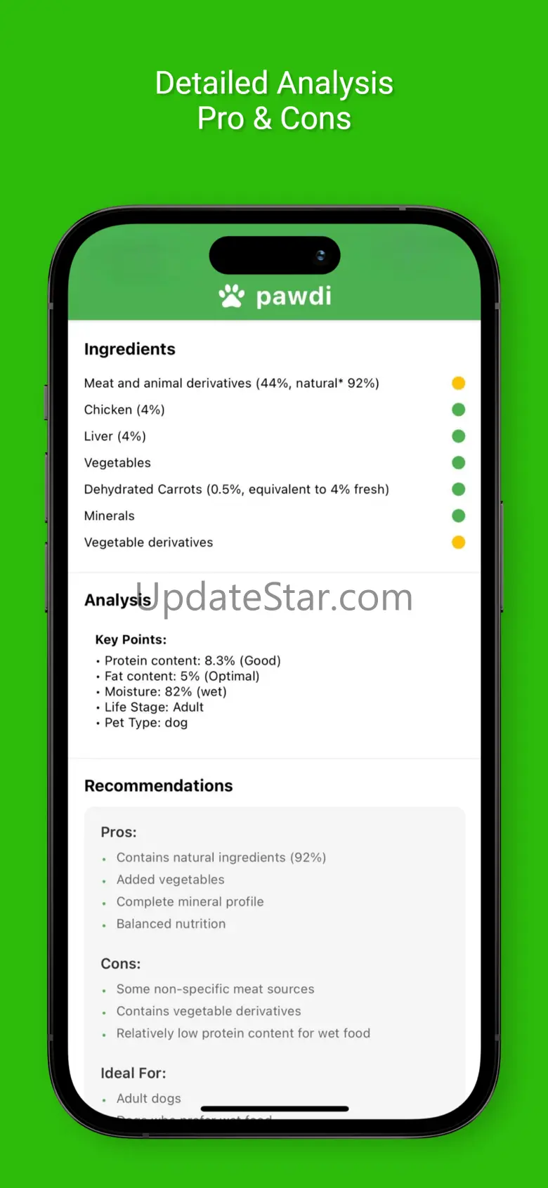 Pawdi - Pet Food Scanner 1.2.1