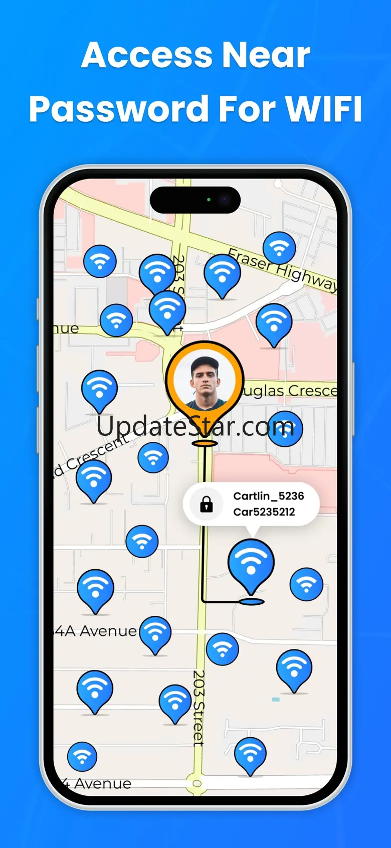 Wifi Password Connect On Map 3.0