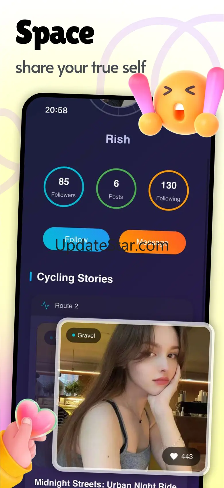 Velia- share & chat 1.0.0