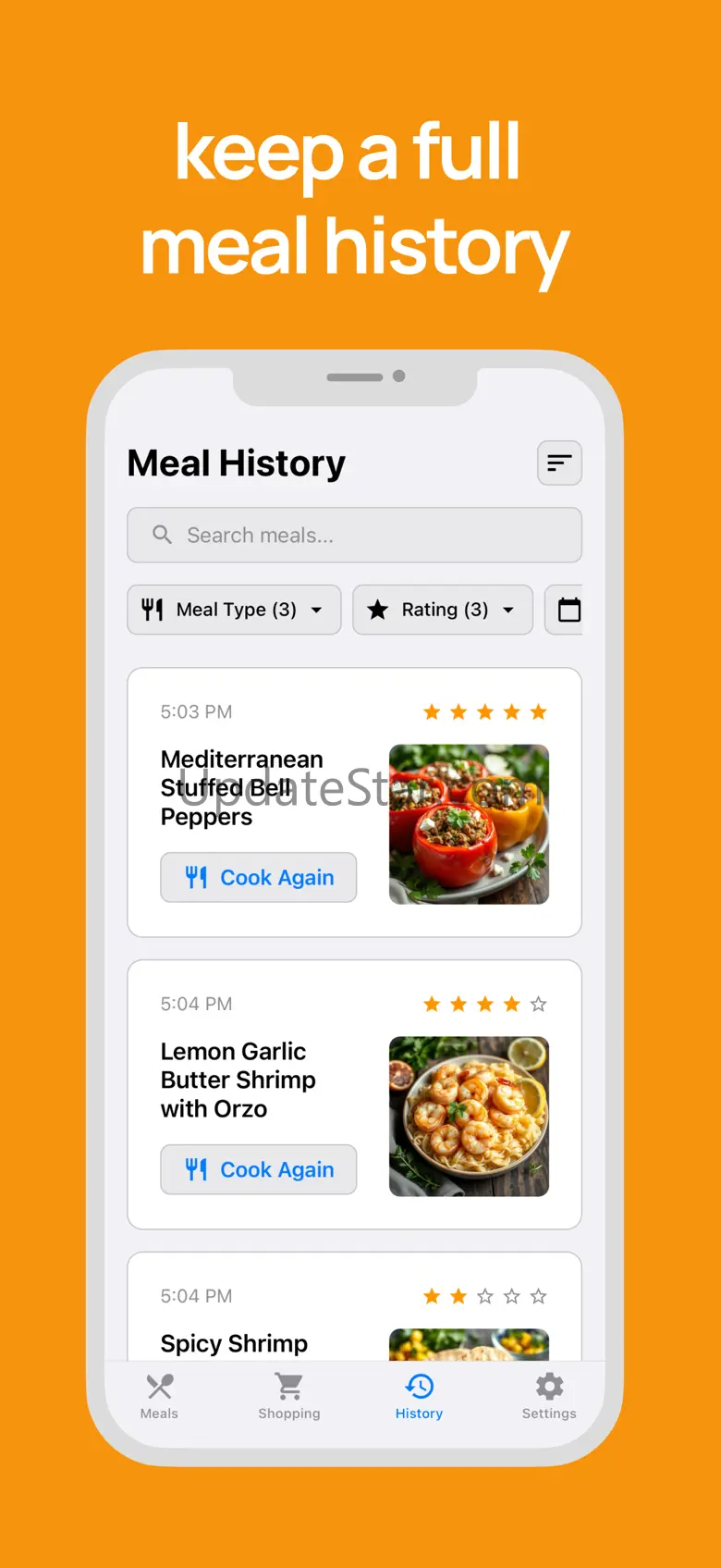 Meal Planner - AI 1.0