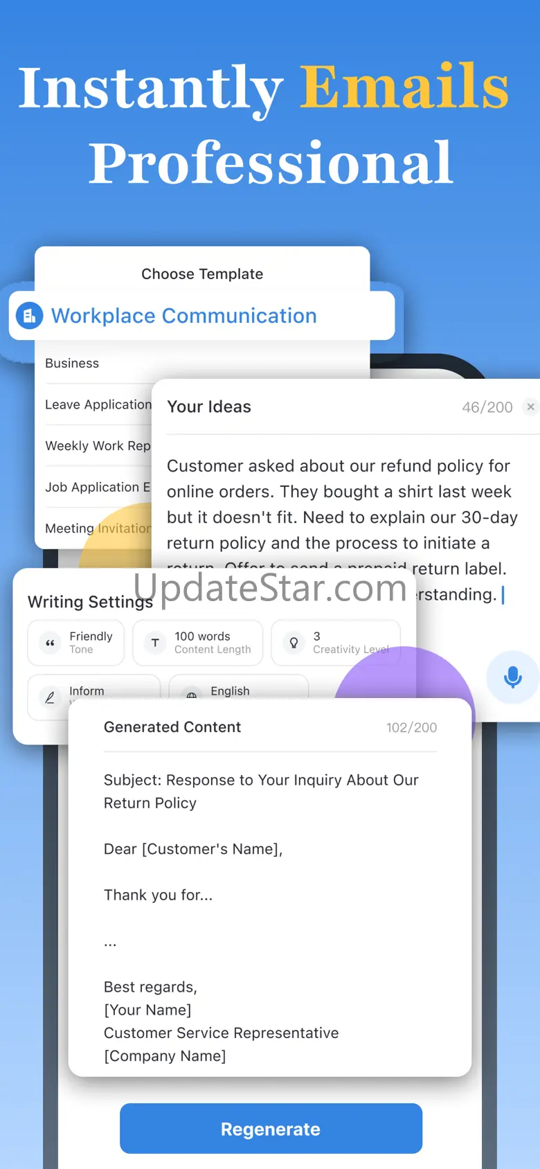 Daily AI Writer: Email Letter 1.2.0