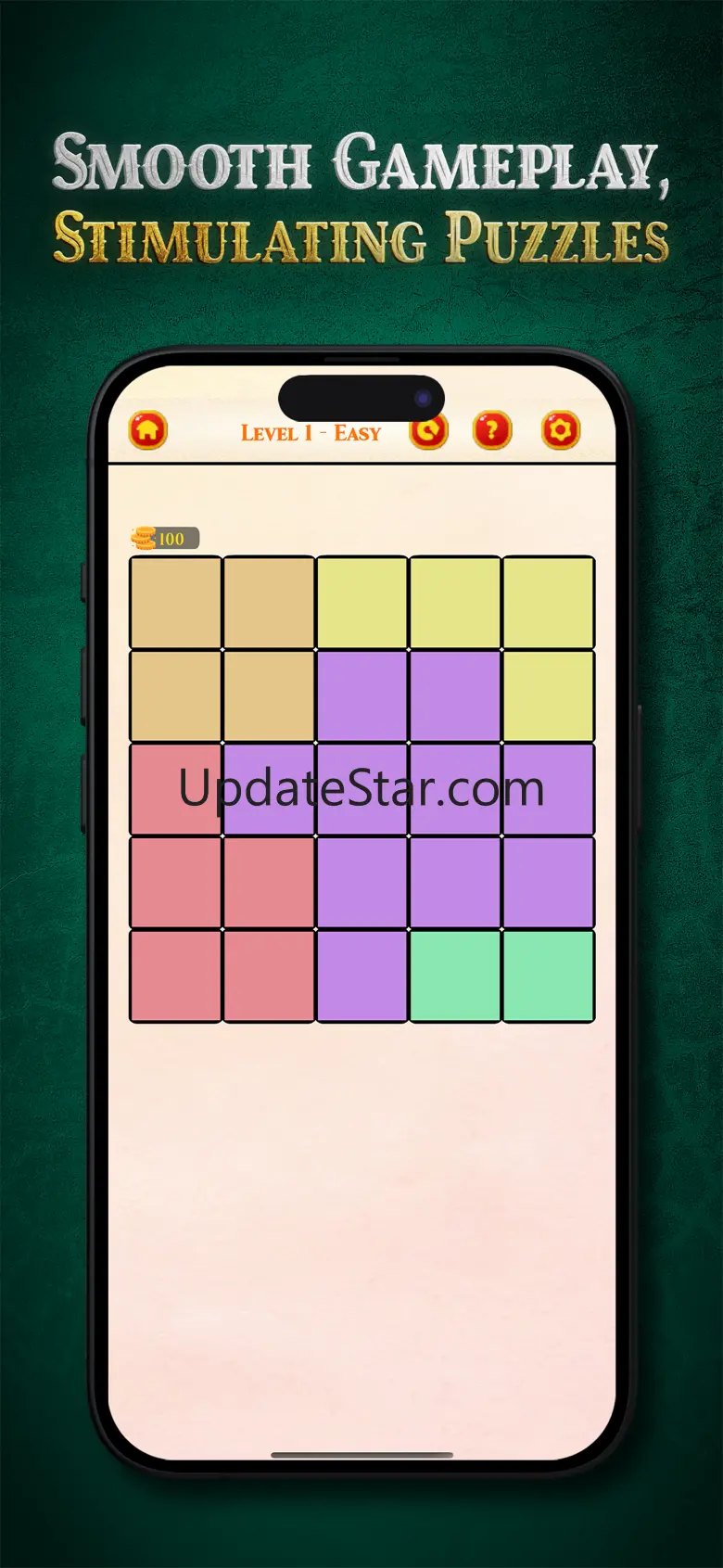 Queens Game - Logic Puzzle 4.5