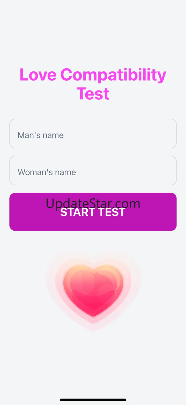 Love Tester: Crush Test Quiz 1.0