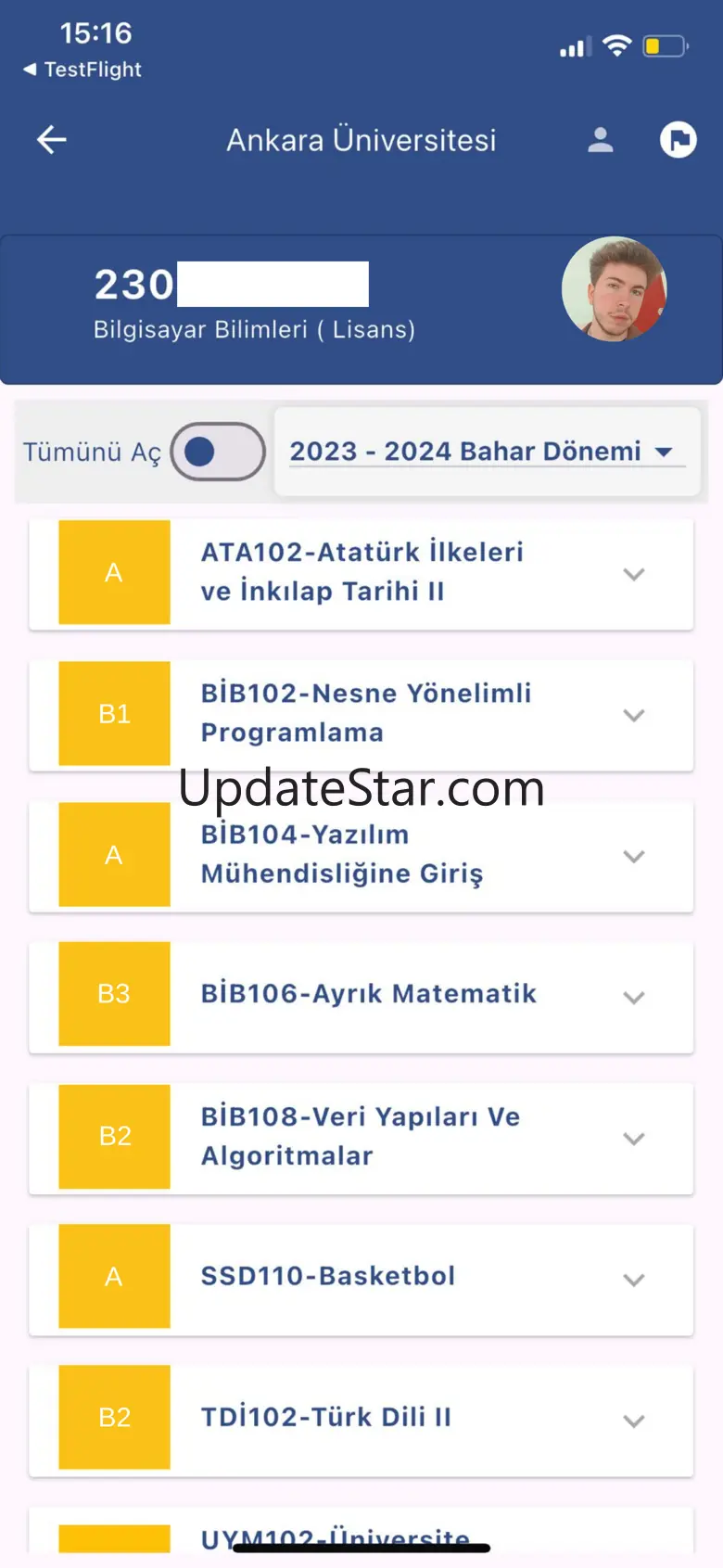 Ankara Üniversitesi Mobil 1.1.9