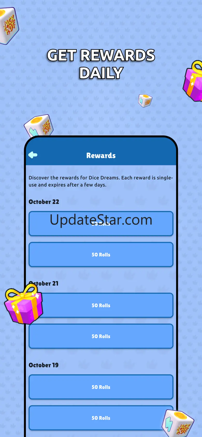 Dreams Rewards - Rolls Rewards 1.0.2