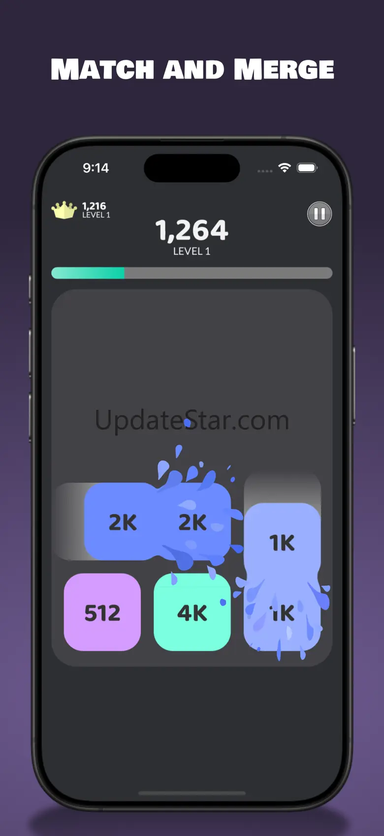Number Splash: Merge Puzzle 1.8
